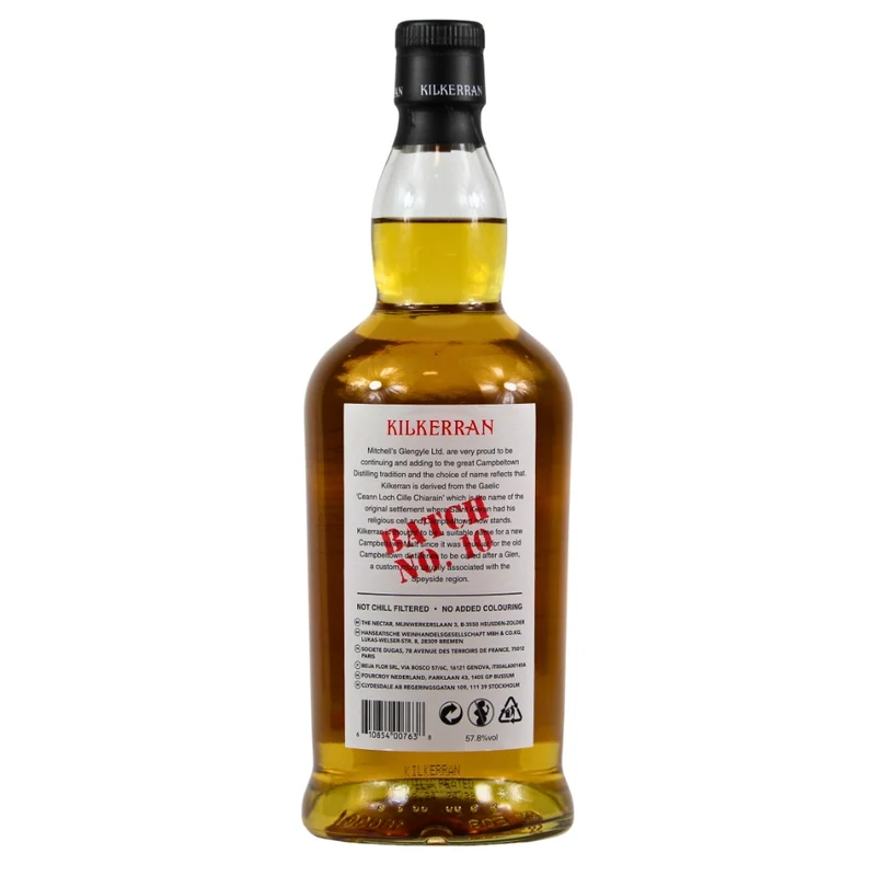 Kilkerran Heavily Peated Small Batch #10 57,8% 0,7l