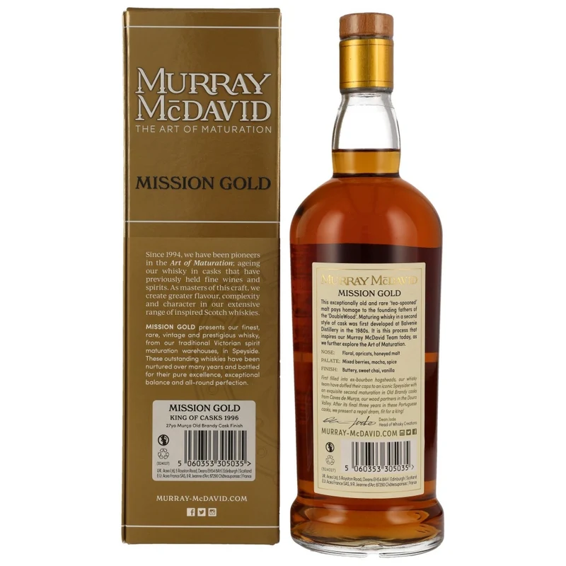 King of Casks 27 Jahre 1996/2024 Murca Old Brandy Cask MMD 47,1% 0,7l