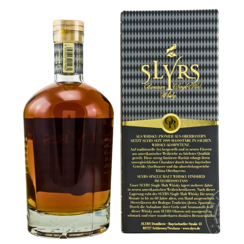 Slyrs Oloroso Cask Finish Single Malt Whisky 46% 0,7l