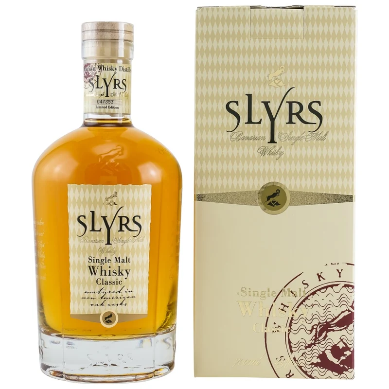 Slyrs Single Malt Whisky Classic 43% 0,7l