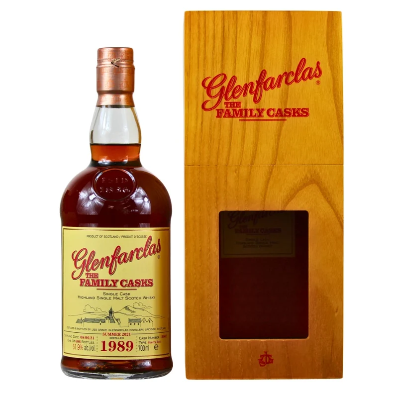 Glenfarclas Family Casks 1989/2021 Sherry Butt #13007 51,9% 0,7l