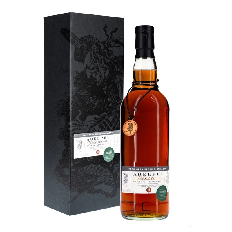 Glen Elgin 15 Jahre Adelphi Selection Sherry Hogshead #805334 55,3% 0,7l