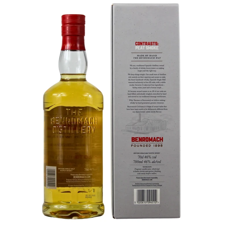 Benromach Contrasts Peat Smoke 2014/2023 46% 0,7l