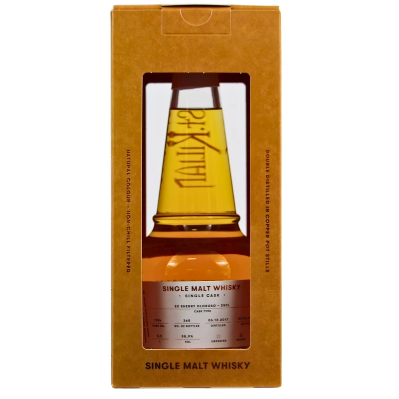 St.Kilian Ultra Heavily Peated 135 ppm Ex-Sherry #1784 58,9% 0,5l