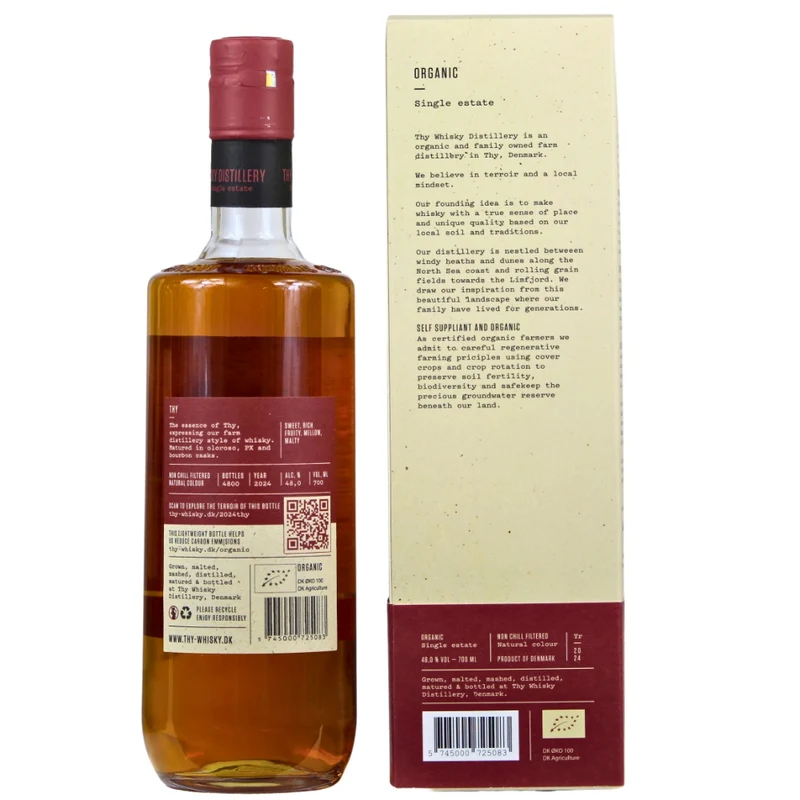 Thy Danish Single Malt Whisky 48% 0,7l