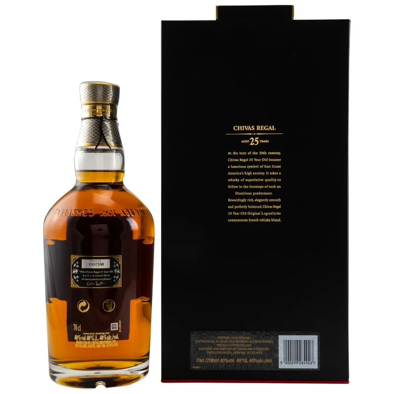 Chivas Regal 25 Jahre Blended Scotch Whisky 40% 0,7l