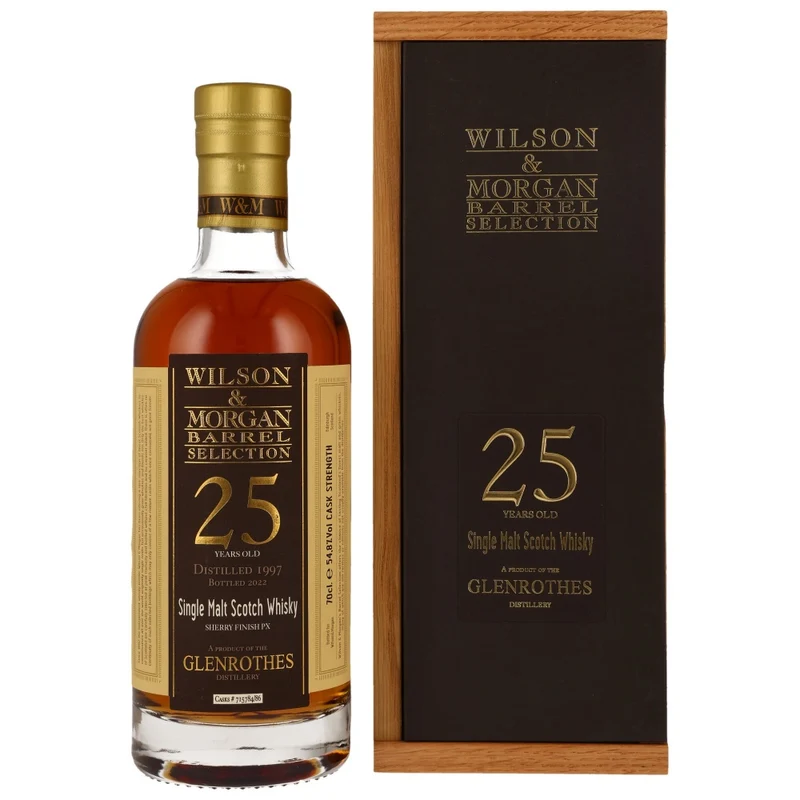 Glenrothes 25 Jahre Special Release 1997/2023 Wilson & Morgan 54,8% 0,7l