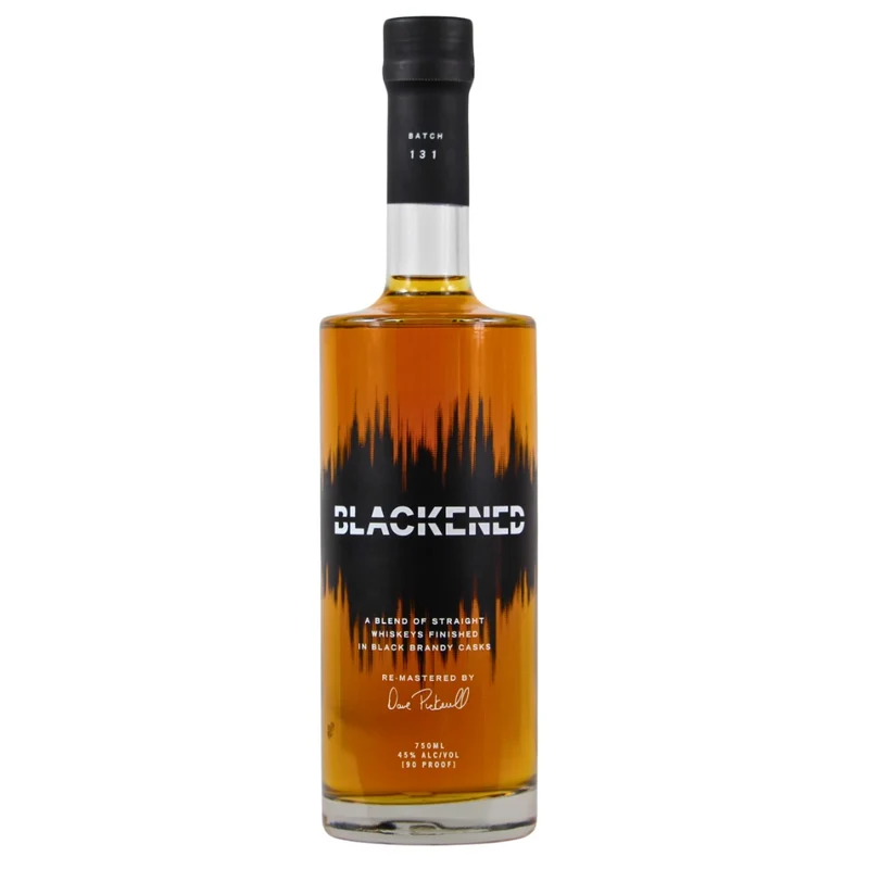 Blackened Blended Straight American Whiskey Batch 131 Black Brandy Finish by Metallica 45% 0,7l