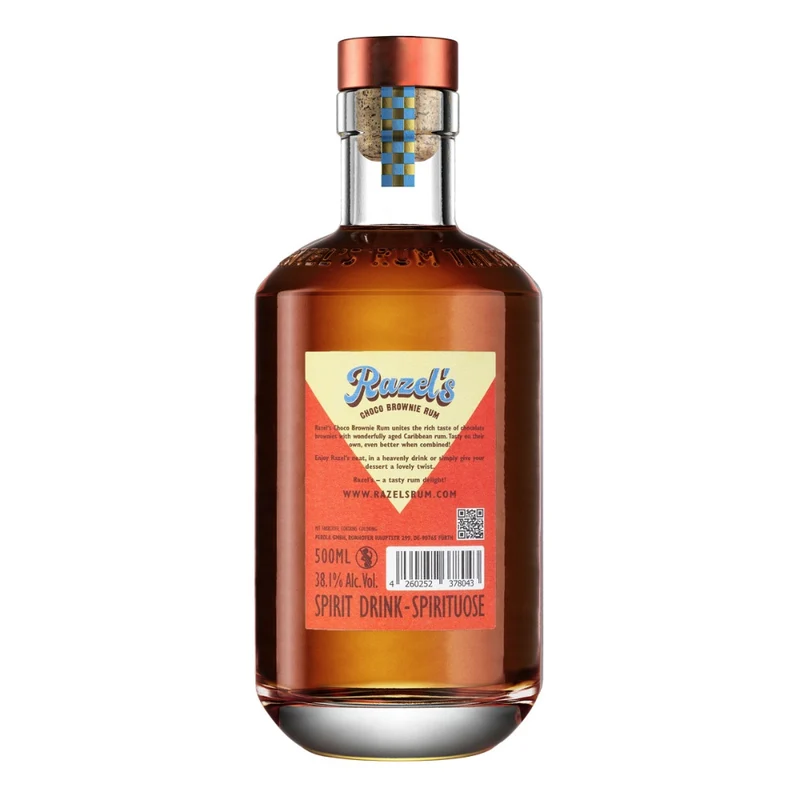 Razel´s Choco Brownie Rum 38,1% 0,5l