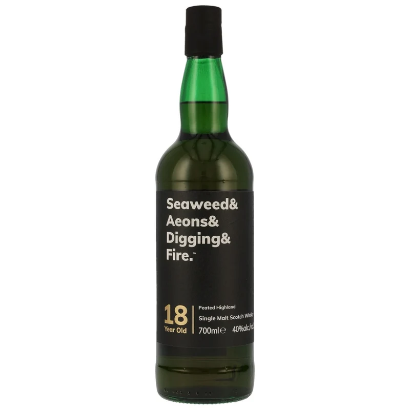 Seaweed & Aeons & Digging & Fire 18 Jahre Peated Highlands 40% 0,7l