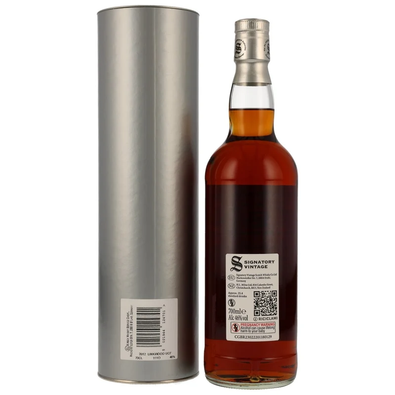 Linkwood 11 Jahre 2012/2024 Un-Chillfiltered Collection SV #204+206 46% 0,7l