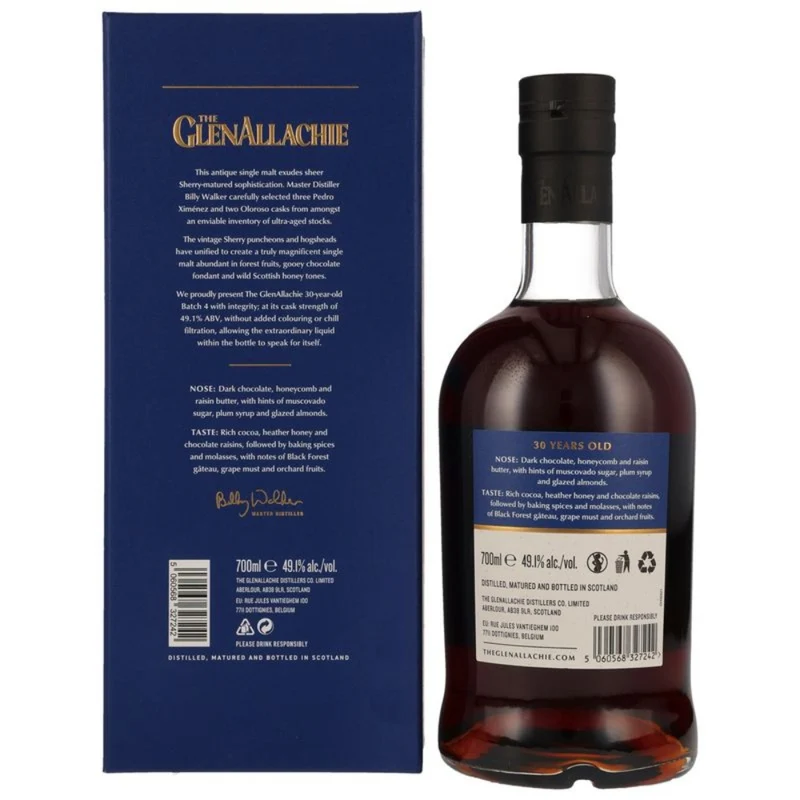 GlenAllachie 30 Jahre Batch 4 49,1% 0,7l