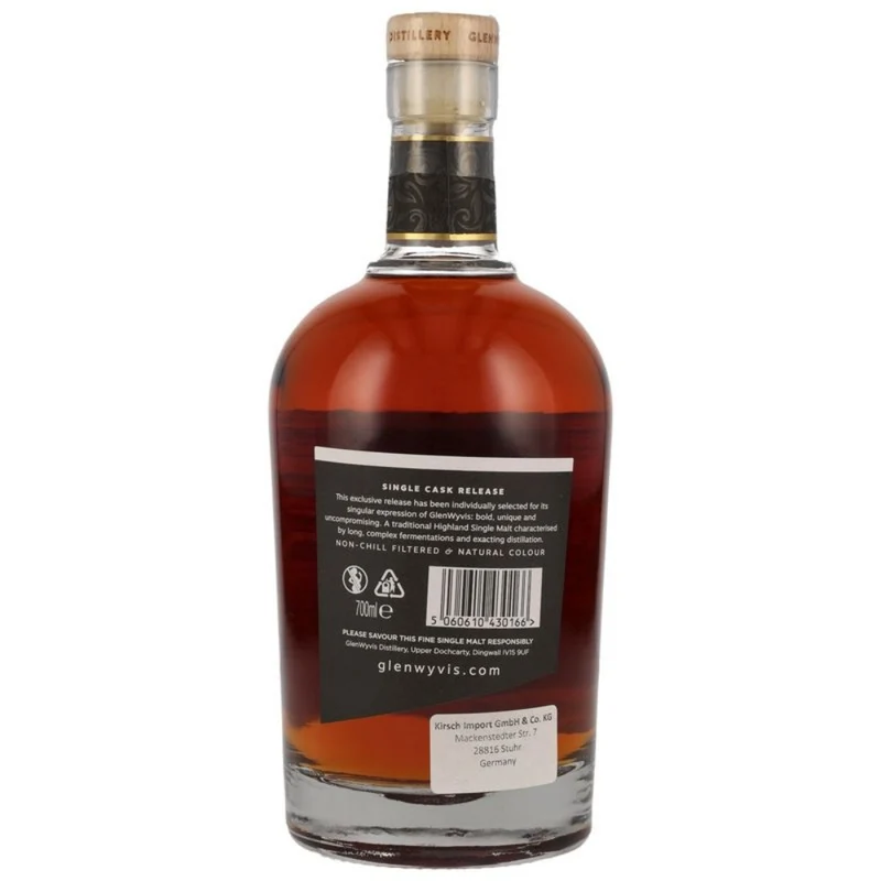 GlenWyvis 2018/2024 1st Fill Oloroso Single Cask #243 61,5% 0,7l
