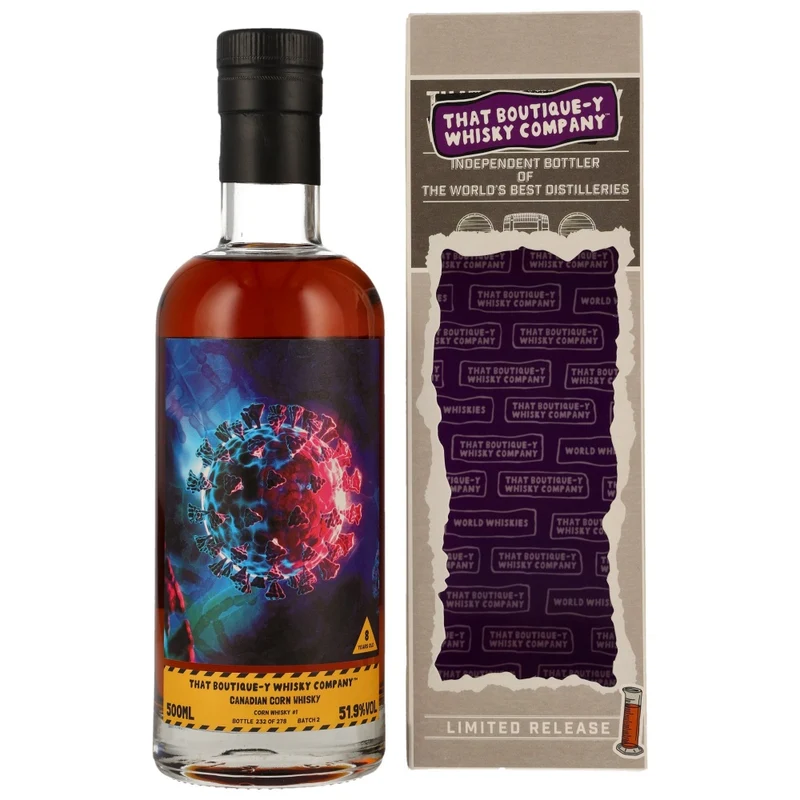 Corn Whisky #1 8 Jahre Batch 2 That Boutique-Y 51,9% 0,5l