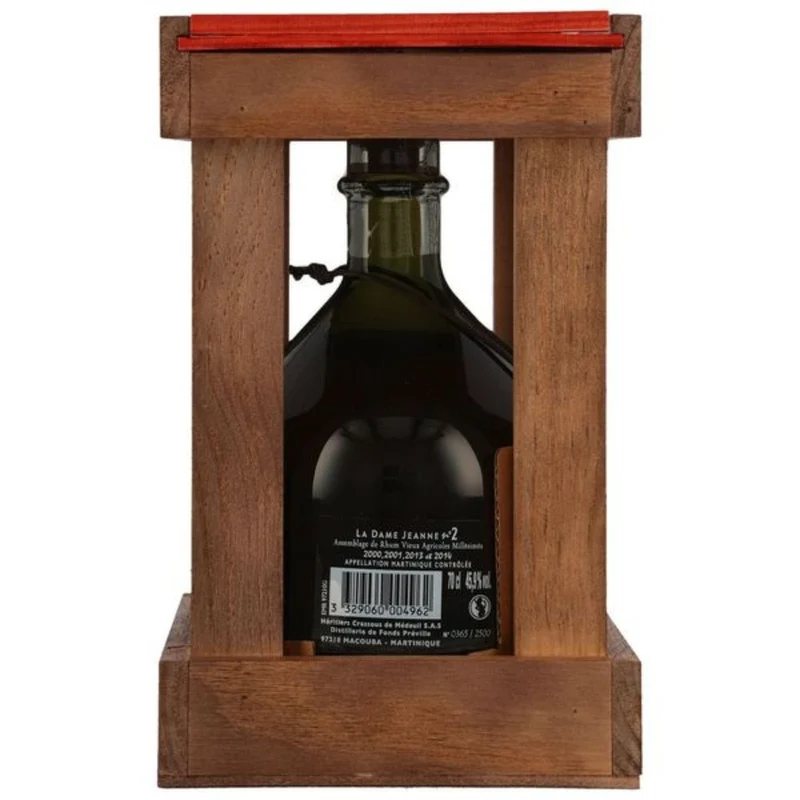 Rhum J.M La Dame Jeanne N.2 Martinique Rhum Très Vieux Agricole 45,9% 0,7l