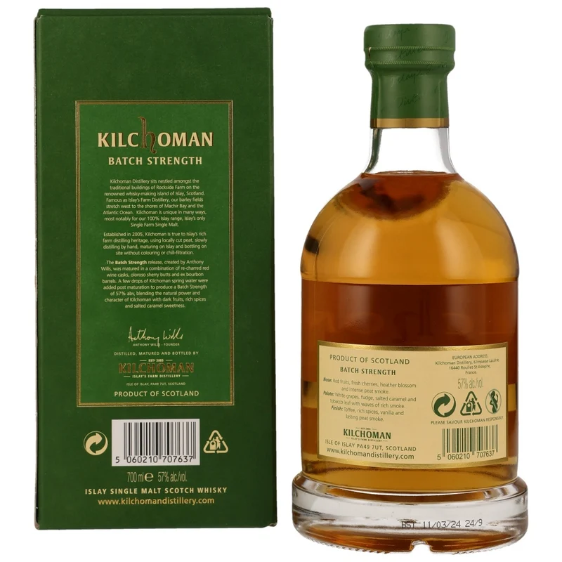 Kilchoman Batch Strength 57% 0,7l