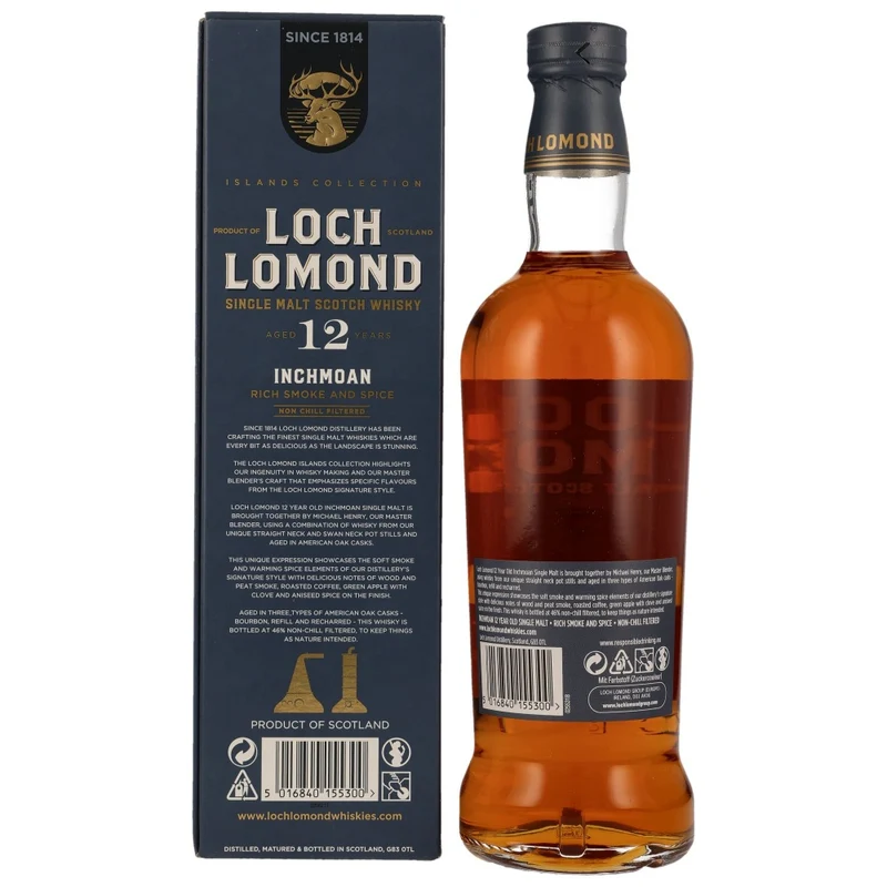 Loch Lomond 12 Jahre Inchmoan 46% 0,7l