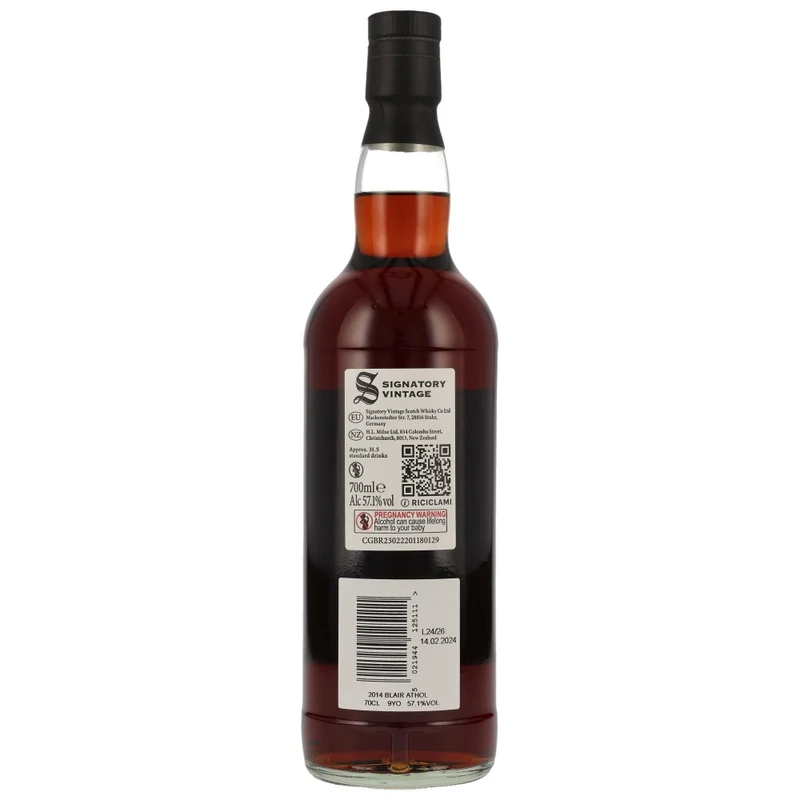 Blair Athol 9 Jahre 100 Proof Edition #9 SV 57,1% 0,7l