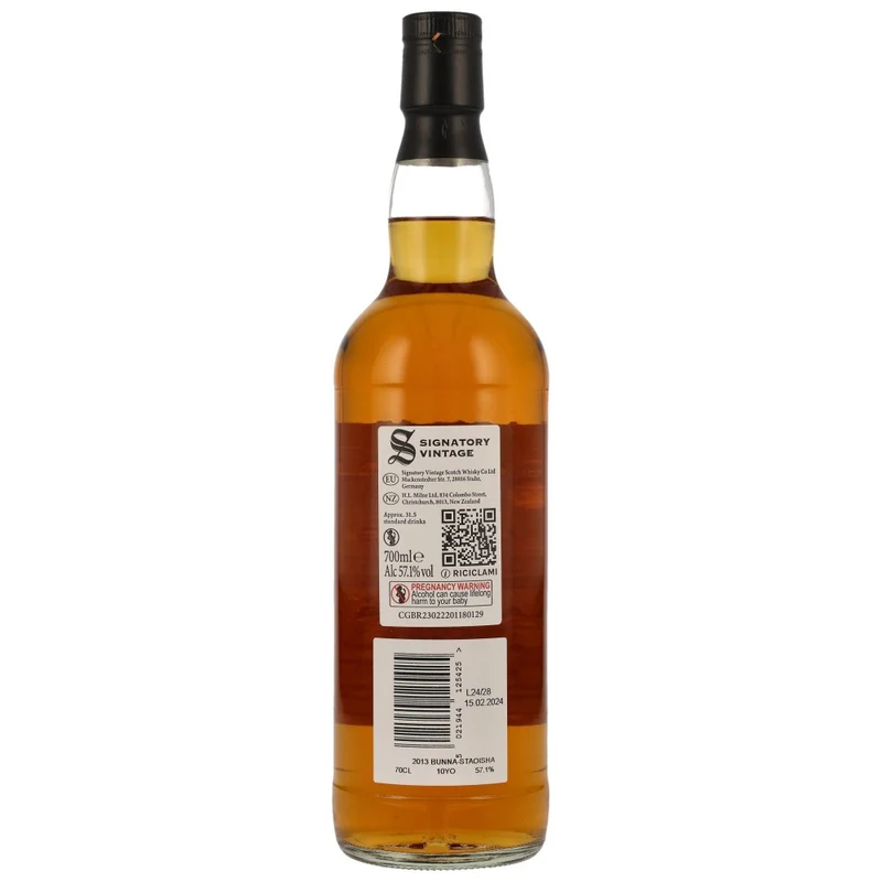 Bunnahabhain Staoisha 10 Jahre 100 Proof Edition #7 SV 57,1% 0,7l