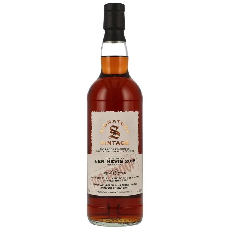 Ben Nevis 8 Jahre 100 Proof Edition #5 SV 57,1% 0,7l