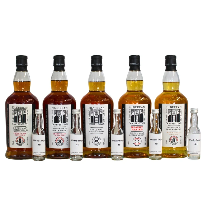 Kilkerran Sampleset ~55,2% 5x4cl