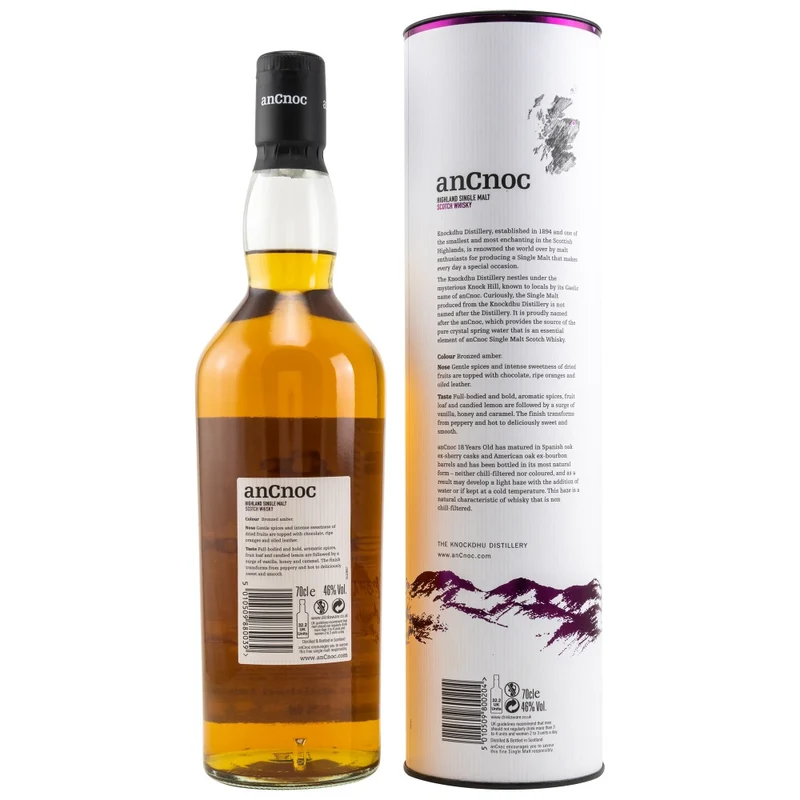 anCnoc 18 Jahre 46% 0,7l
