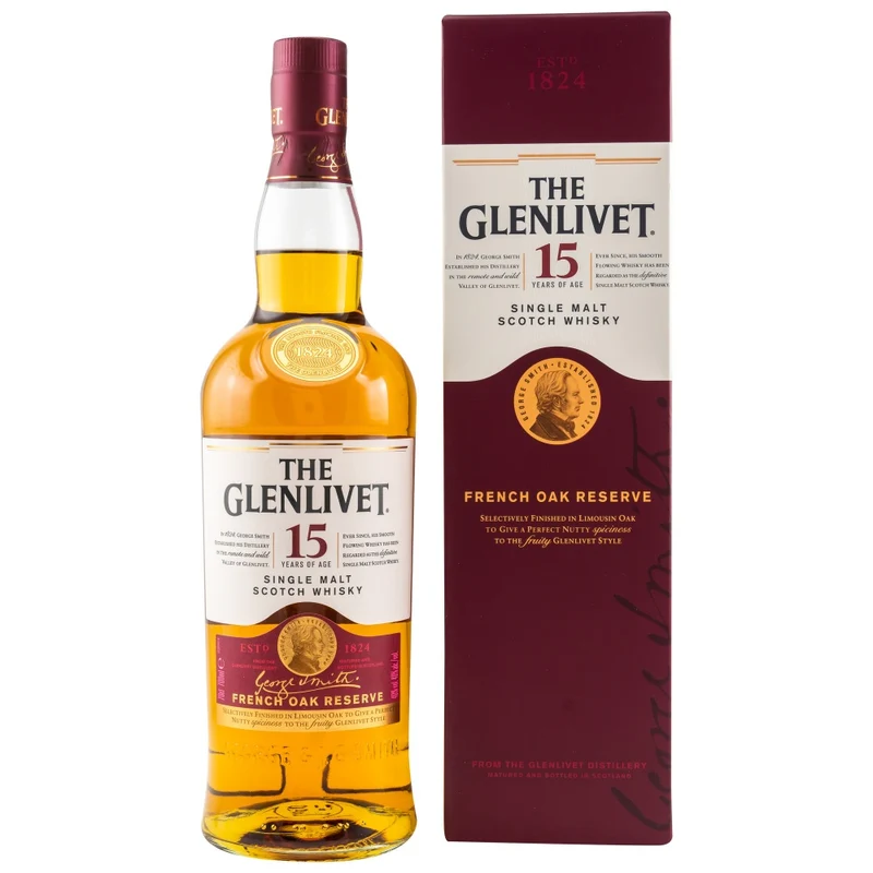 Glenlivet 15 Jahre Single Malt Whisky 40% 0,7l