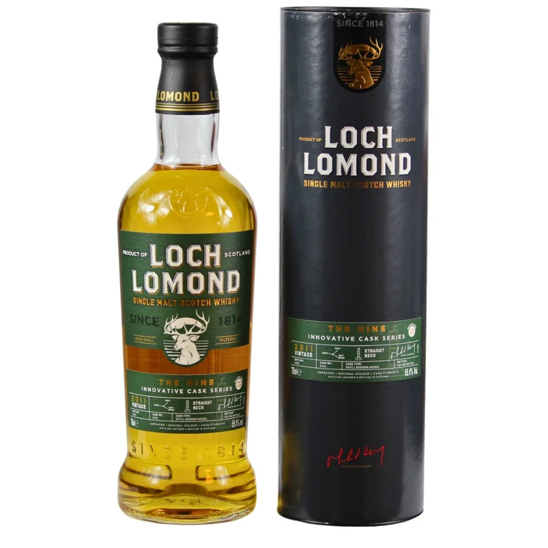 Loch Lomond The Nine Refill Bourbon Barrel #4 59,4% 0,7l
