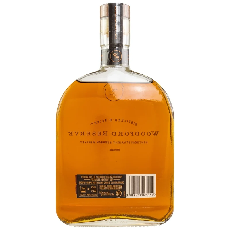 Woodford Reserve Distiller's Select Kentucky Straight Bourbon Whiskey 43,2% 0,7l