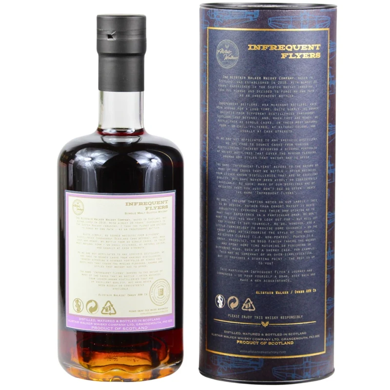 Knockdhu 10 Jahre Infrequent Flyers No.129 Cask #804975 59,2% 0,7l