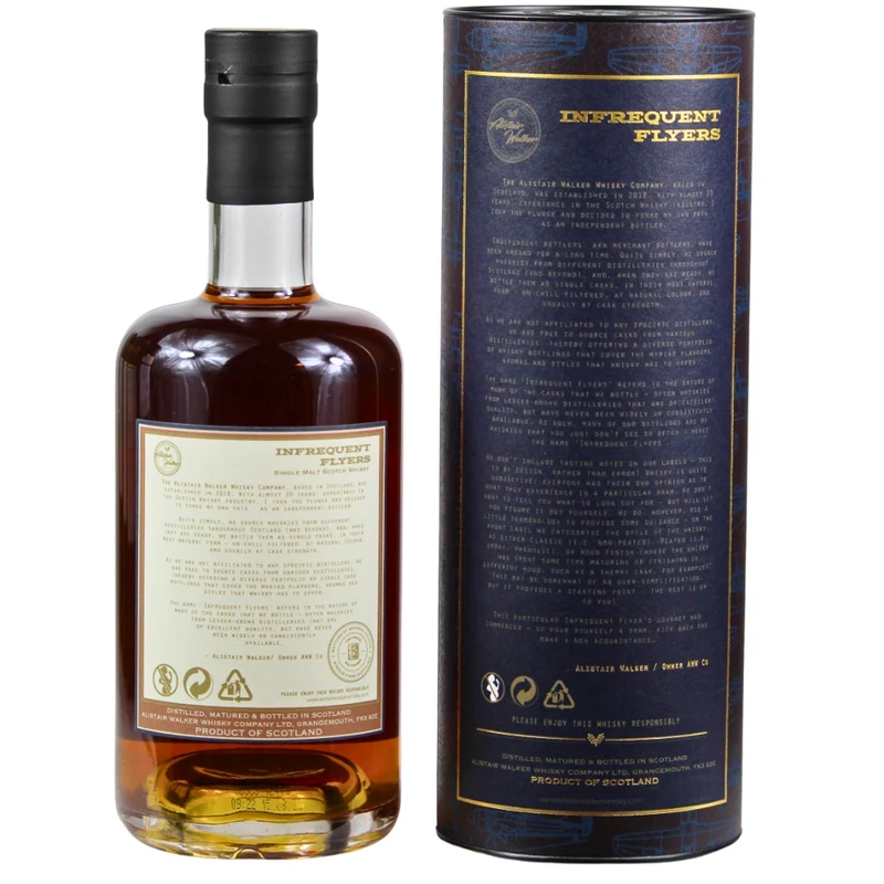 Undisclosed Orkney 24 Jahre Infrequent Flyers No.124 Cask #5744 51,3% 0,7l