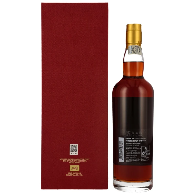 Kavalan Solist New Vibrations Oloroso Sherry 54,8% 0,7l