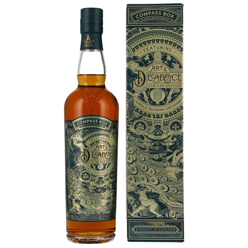 Compass Box Art & Decadence Blended Malt Whisky 49% 0,7l