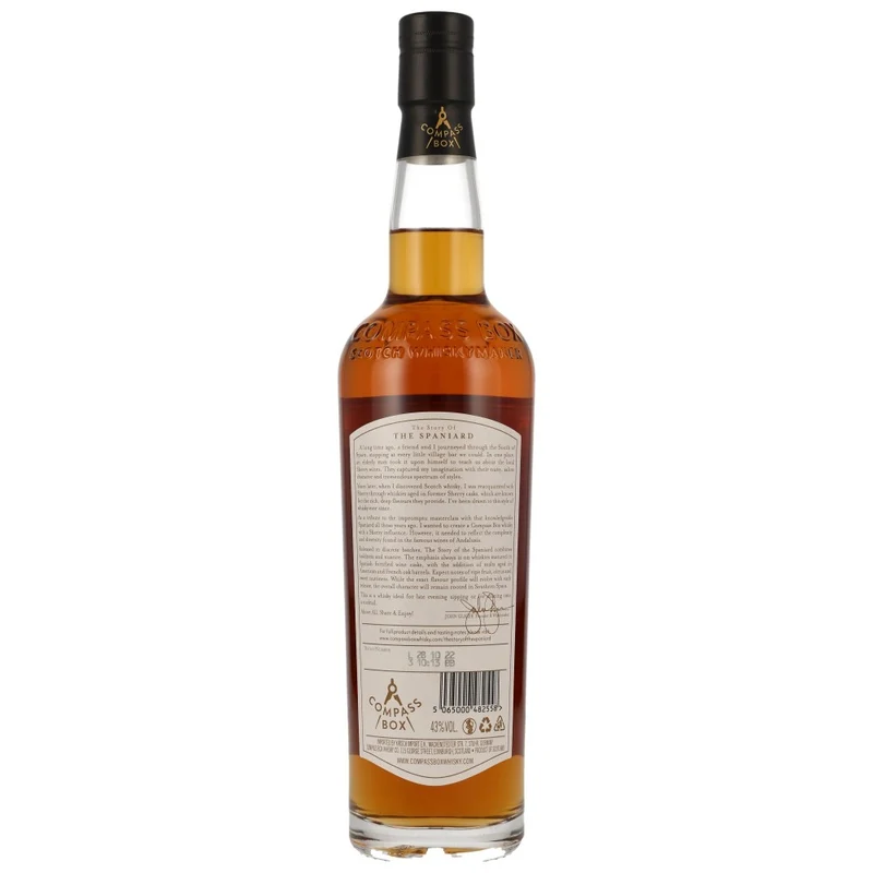 Compass Box The Story of the Spaniard 43% 0,7l