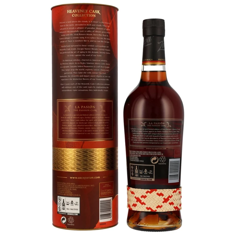 Zacapa Heavenly Collection La Pasion 2023 Guatemala Rum 40% 0,7l