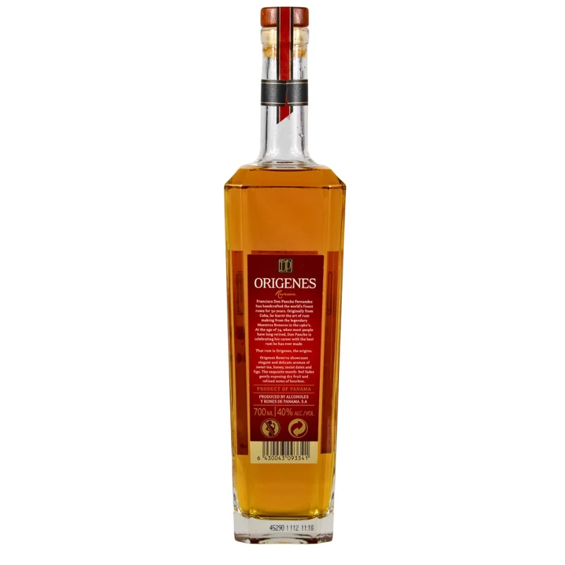 Don Pancho 8 Jahre Origenes Reserva Panama Rum 40% 0,7l
