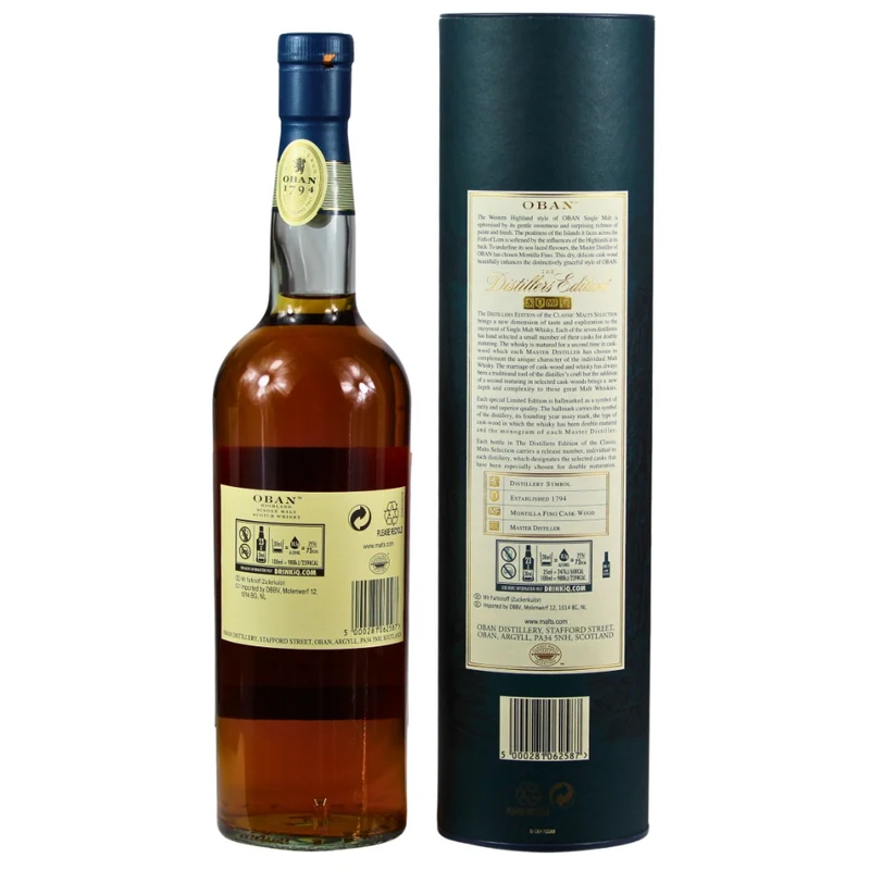 Oban Distillers Edition 2020 43% 0,7l