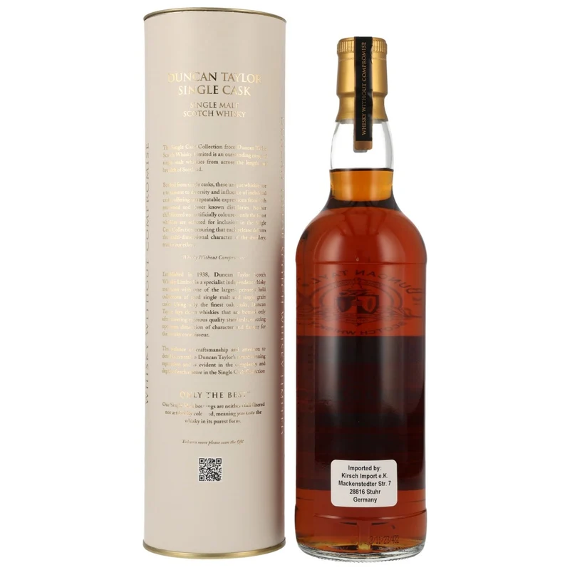 Miltonduff 12 Jahre 2011/2023 Sherry Cask #83900087 Duncan Taylor 54,4% 0,7l