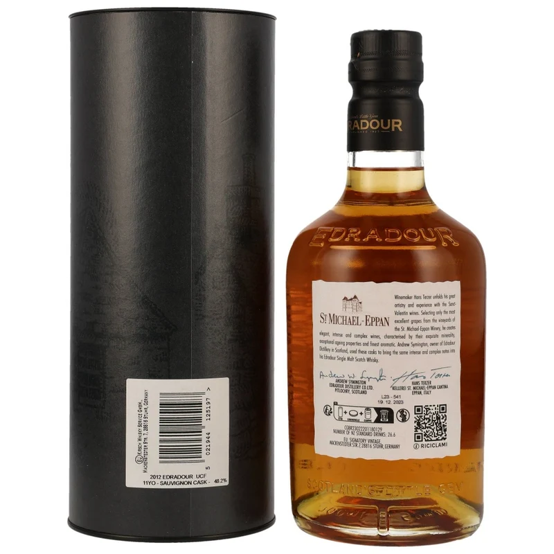 Edradour 11 Jahre 2012/2023 Sauvignon Cask #1002 48,2% 0,7l