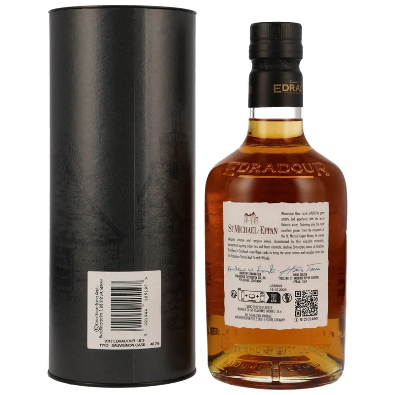 Edradour 11 Jahre 2012/2023 Sauvignon Cask #1001 48,2% 0,7l