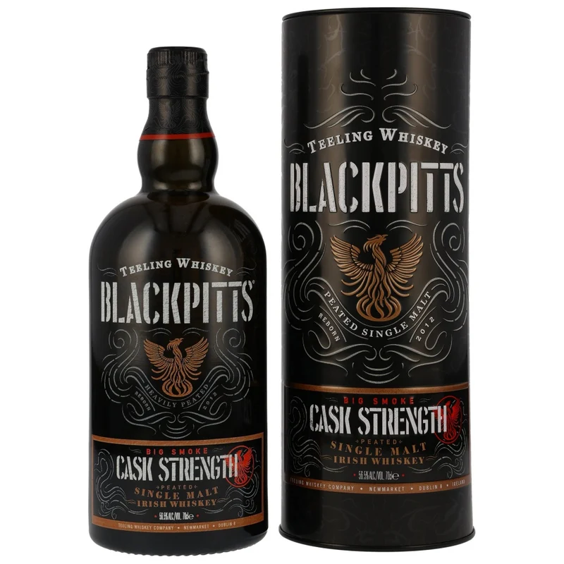 Teeling Blackpitts Cask Strength Big Smoke 56,5% 0,7l
