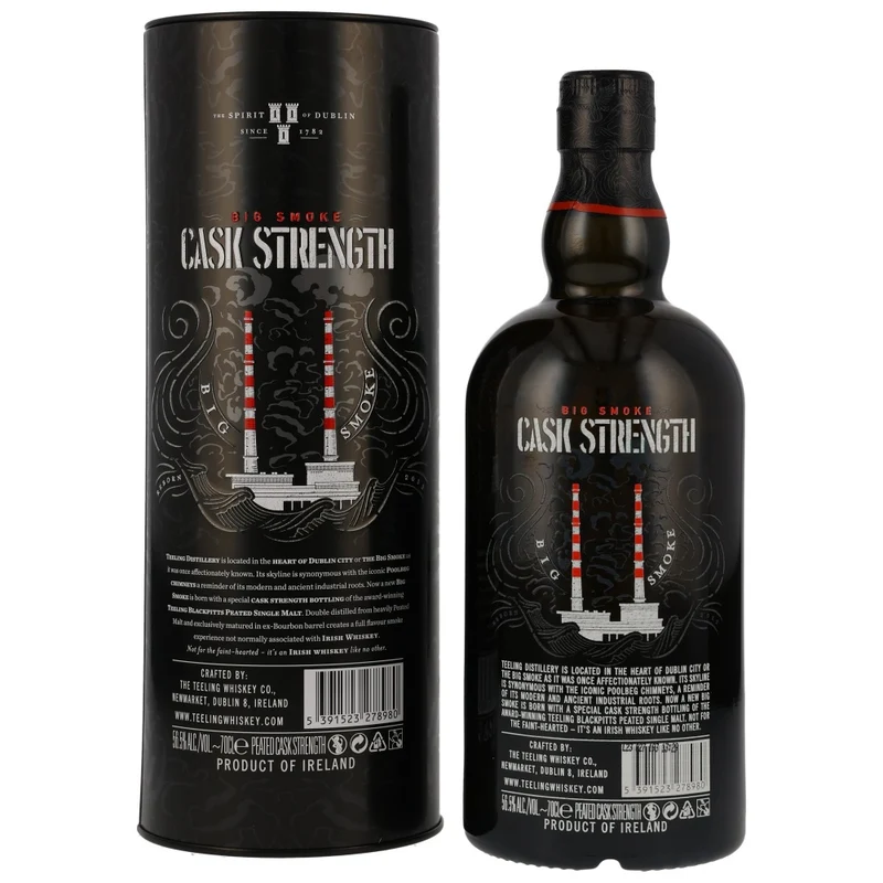 Teeling Blackpitts Cask Strength Big Smoke 56,5% 0,7l