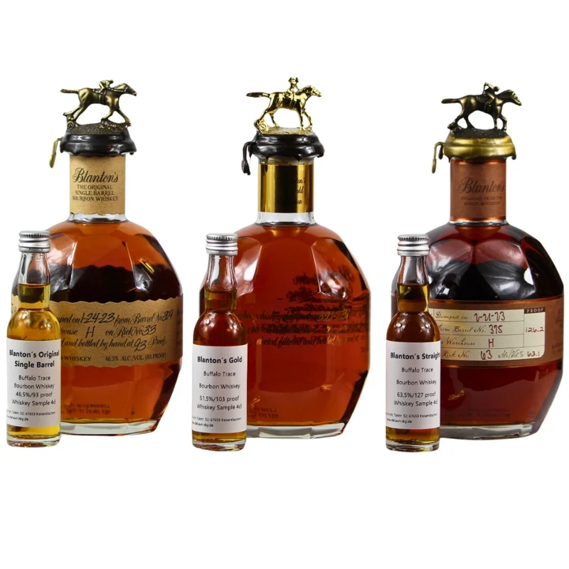 Blanton's Sampleset 3x4cl 53,8%