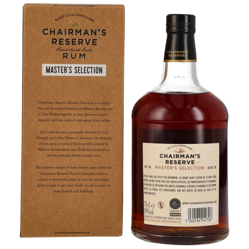 Chairman's Reserve 15 Jahre Master's Selection Cask #0619112005 59% 0,7l