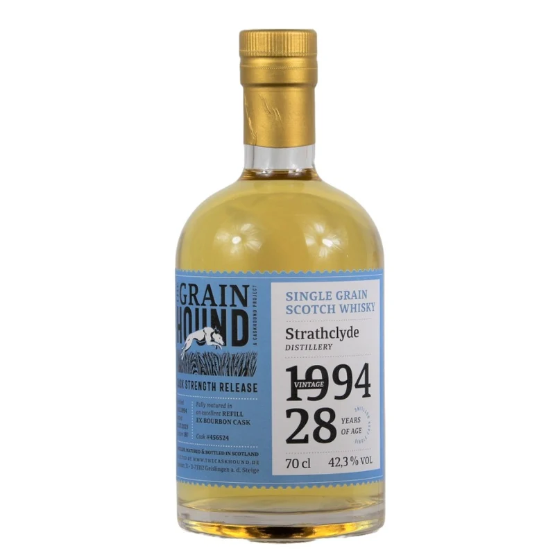 Strathclyde 28 Jahre Grainhound 1994 Bourbon Barrel #456524 42,3% 0,7l