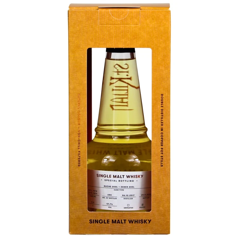 St.Kilian Buche meets Zeder Single Malt Whisky 57,7% 0,5l
