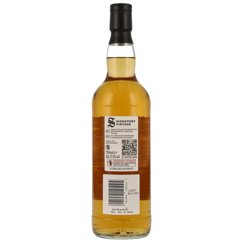 Ben Nevis Heavily Peated 2019/2023 100 Proof Edition #1 SV 57,1% 0,7l