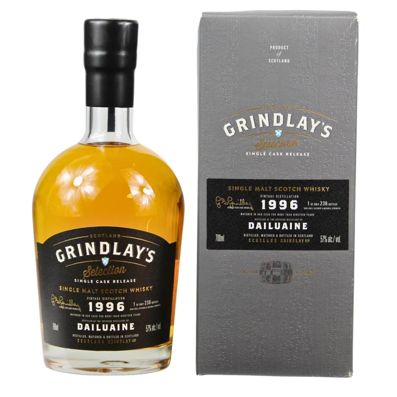 Dailuaine 19 Jahre 1996 Grindlay's Selection Single Cask 57%0,7l