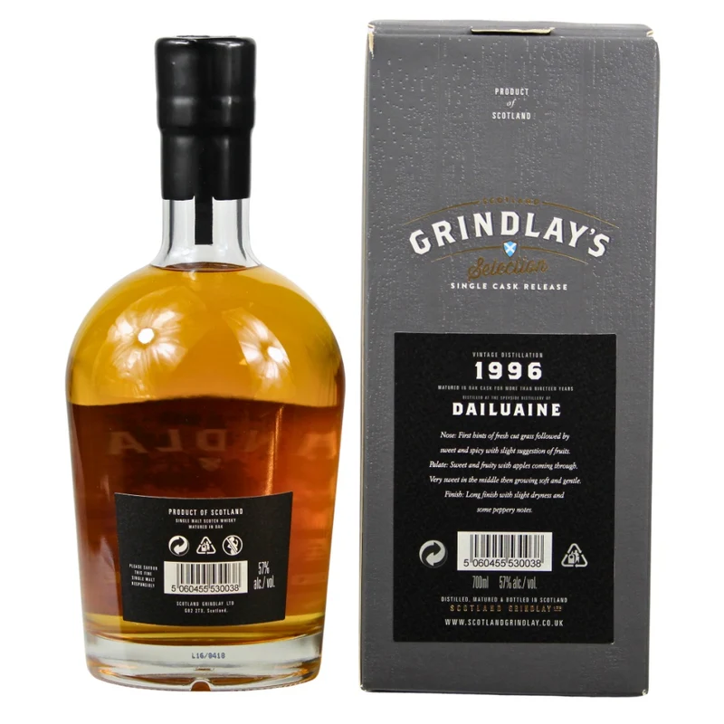 Dailuaine 19 Jahre 1996 Grindlay's Selection Single Cask 57%0,7l