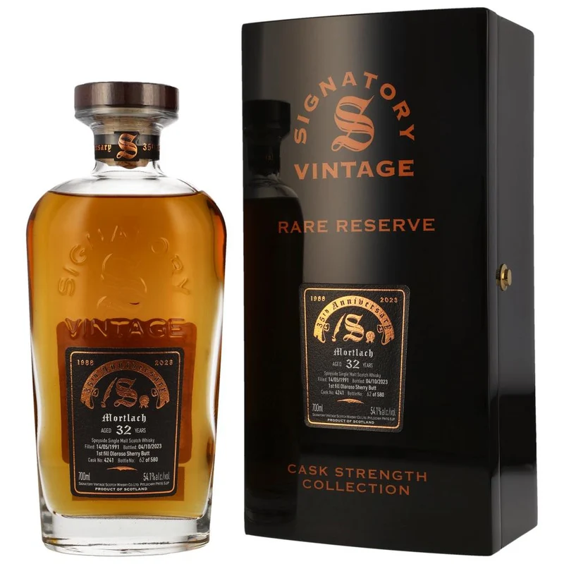 Mortlach 32 Jahre SV 35th Anniversary Cask #4241 54,1% 0,7l